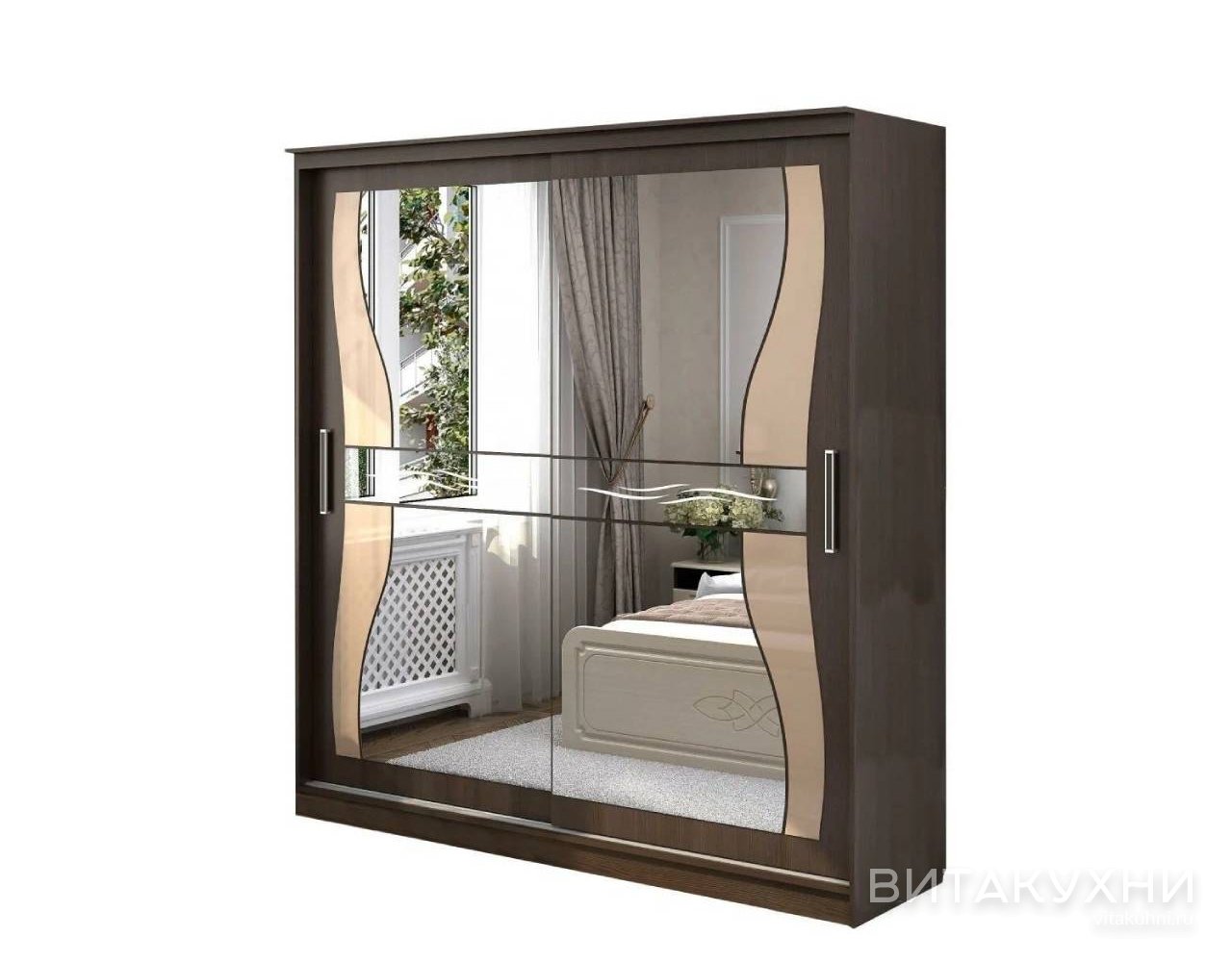 Шкаф-купе Олимп 1 – 28500 ₽, доставка по Москве бесплатно, цвета и ...
