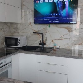Кухонный гарнитур Фьюжн Silky White